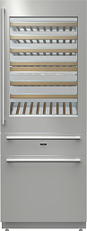 Встраиваемый комбинированный винный холодильник Asko RWF2826 S