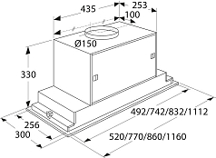 Вытяжка Asko CC4727S