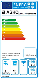 Профессиональная стиральная машина Asko WMC743PS MARINE