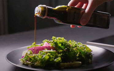 Овощная рапсодия с маринованной брынзой