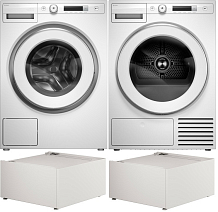 Комплект Asko Logic 34 (W3096RW, T309HCW, HP320W - 2 шт.)