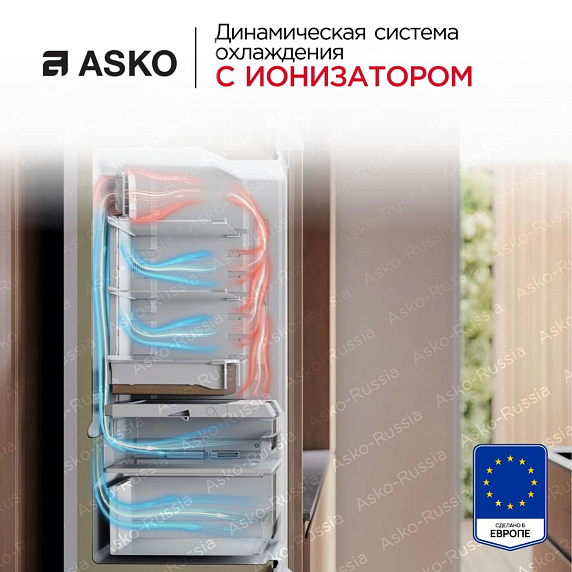 Встраиваемый комбинированный холодильник Asko RFN31842i preview 8