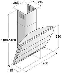 Вытяжка Asko CW4924S