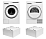 Комплект Asko Classic 12 (W2086C.W/3, T208H.W, HPS5323W - 2 шт.)
